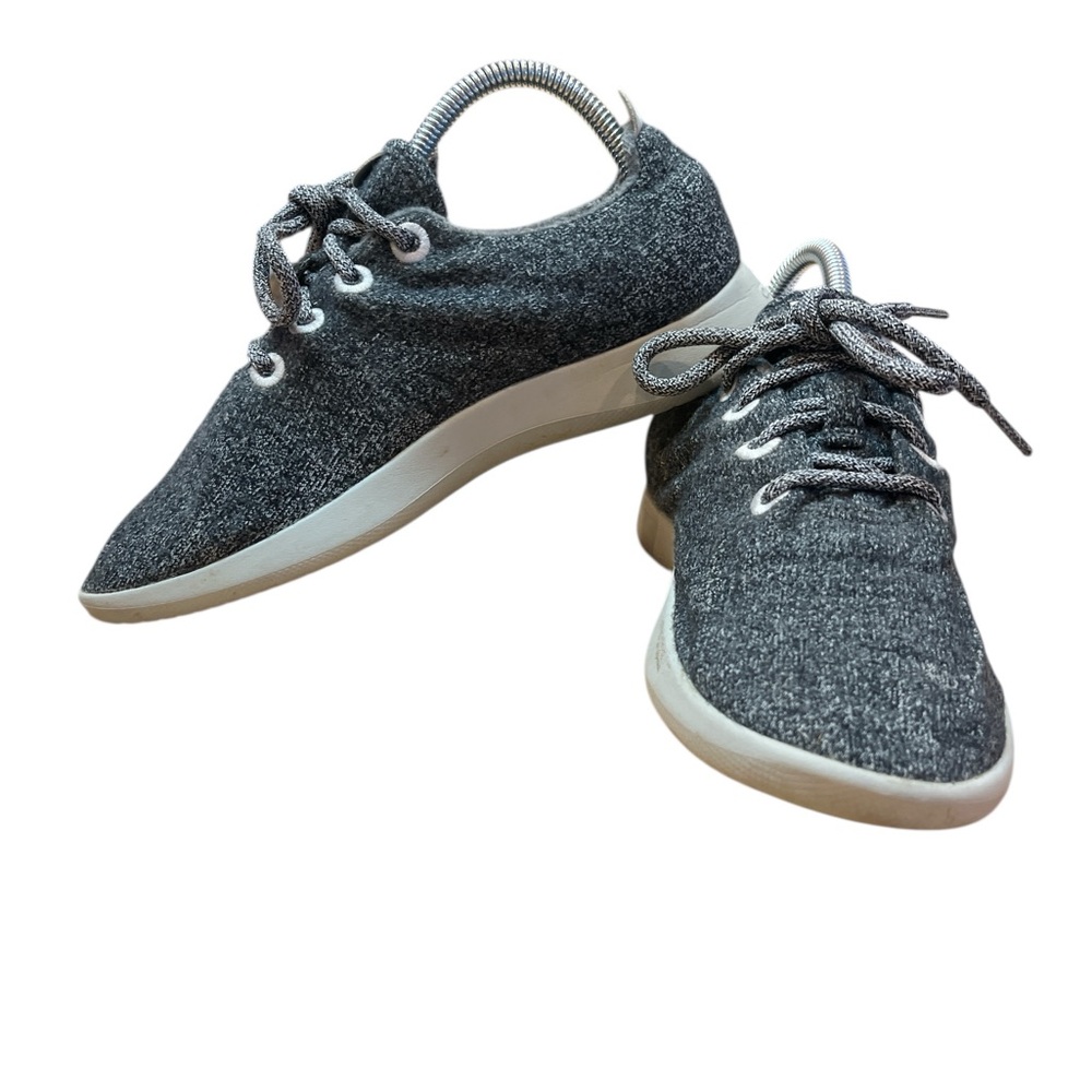 Allbirds Wool Runners Shoes WR W8 Womens Sz 8 Gray Sneakers 0119 NV1 Merino Wool